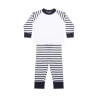 NAVY STRIPE/WHITE